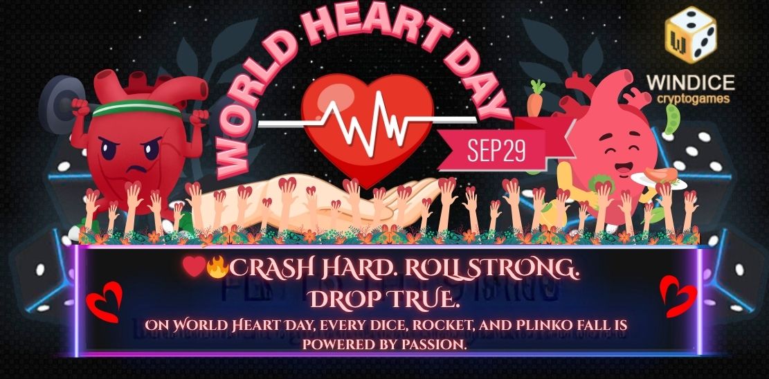 ❤️🔥 CRASH HARD. ROLL STRONG. DROP TRUE. On World Heart Day, every dice, rocket, and Plinko fal...jpg